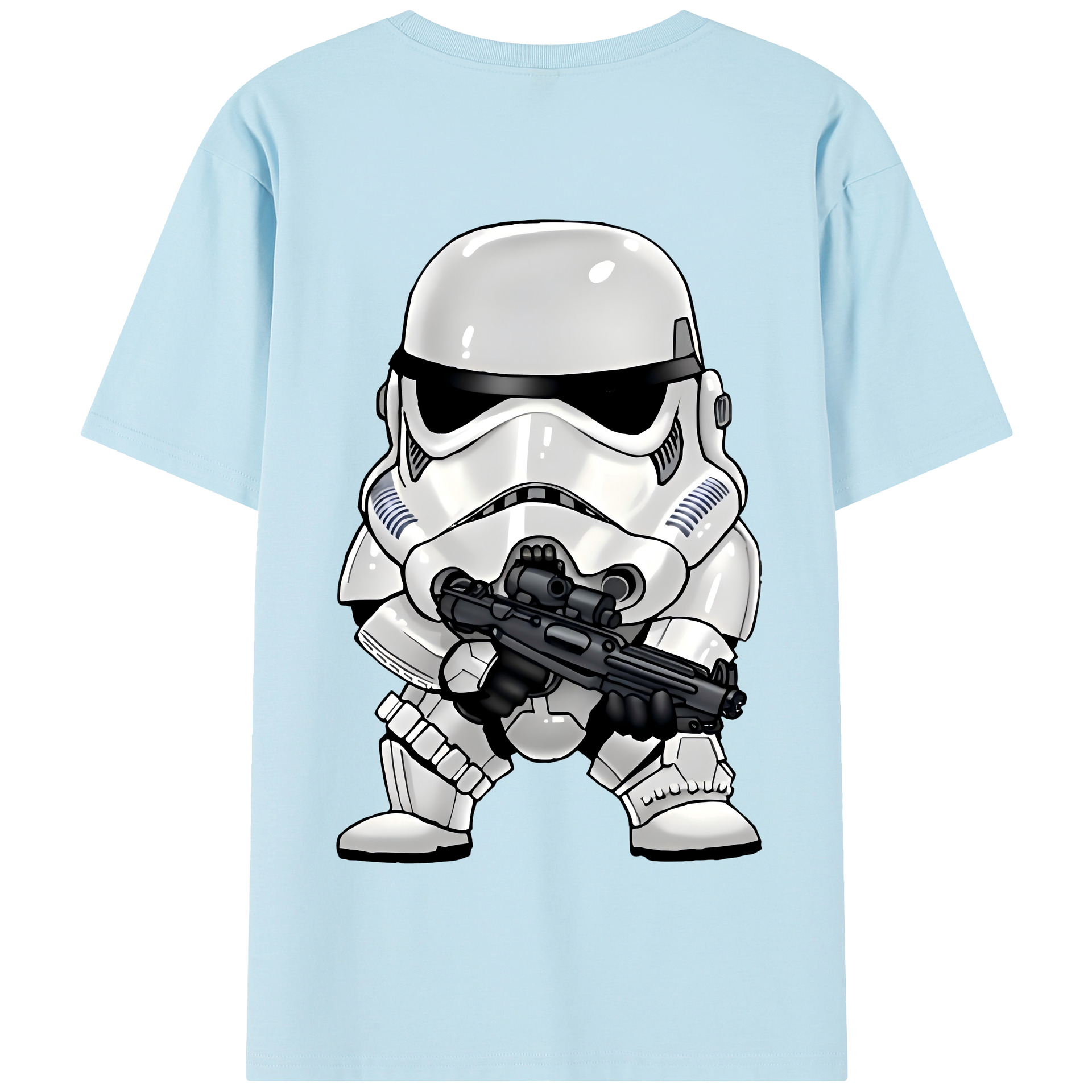 （画像用） スター・ウォーズ Star Wars 綿100％半袖Tシャツ（背面プリント）
